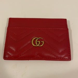 Gucci Matelasse GG Marmont Card Holder